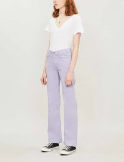 Paige Zaya V-neck Cotton And Modal-blend T-shirt 9 Paige Zaya V-neck Cotton And Modal-blend T-shirt -Whistles Store 188 3002369 5008E881165 WHITE ALT01