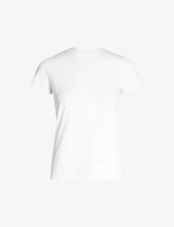 Vince Essential Round-neck Pima Cotton T-shirt