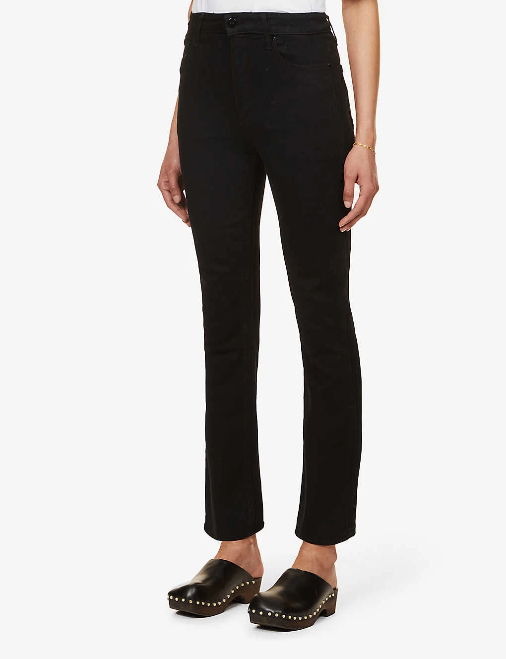 Paige Cindy Straight-leg High-rise Stretch-denim Jeans 5 Paige Cindy Straight-leg High-rise Stretch-denim Jeans - Image 3