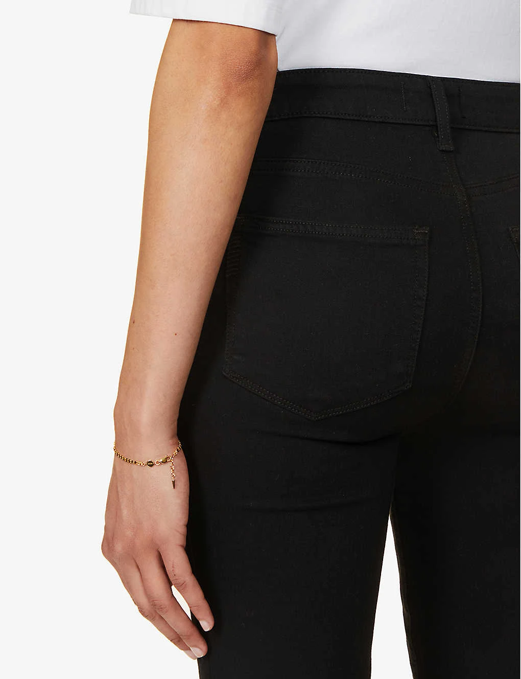 Paige Cindy Straight-leg High-rise Stretch-denim Jeans 8 Paige Cindy Straight-leg High-rise Stretch-denim Jeans - Image 6