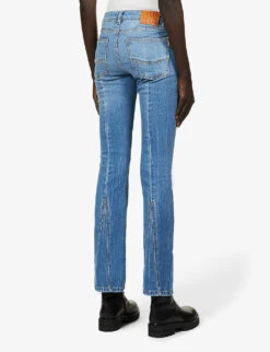 Zadig & Voltaire Eclipse Bootcut Denim Jeans -Whistles Store R03799383 BLEU ALT03