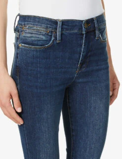 FRAME Le High Skinny-leg High-rise Stretch-denim Jeans -Whistles Store R03809272 DUBLIN ALT04