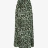 Whistles Clouded Leopard Woven Midi Skirt