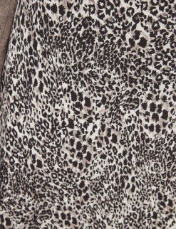 Whistles Animal-print Woven Midi Skirt -Whistles Store R03851427 MULTICOLOUR ALT04