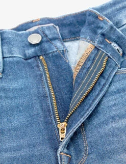 GOOD AMERICAN Good Legs Flared High-rise Cotton-blend Jeans -Whistles Store R03857190 BLUE843 ALT06