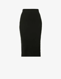 Joseph Fitted Silk-blend Midi Pencil Skirt