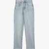 Ted Baker Nellin Straight-leg Raw-hem Denim Jeans -Whistles Store R03920106 LTWASH M