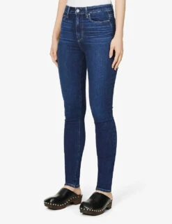 Paige Margot Skinny High-rise Stretch-denim Jeans -Whistles Store R03920985 BRENTWOOD ALT02