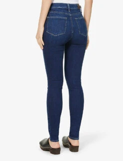 Paige Margot Skinny High-rise Stretch-denim Jeans -Whistles Store R03920985 BRENTWOOD ALT03