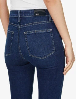 Paige Margot Skinny High-rise Stretch-denim Jeans -Whistles Store R03920985 BRENTWOOD ALT05