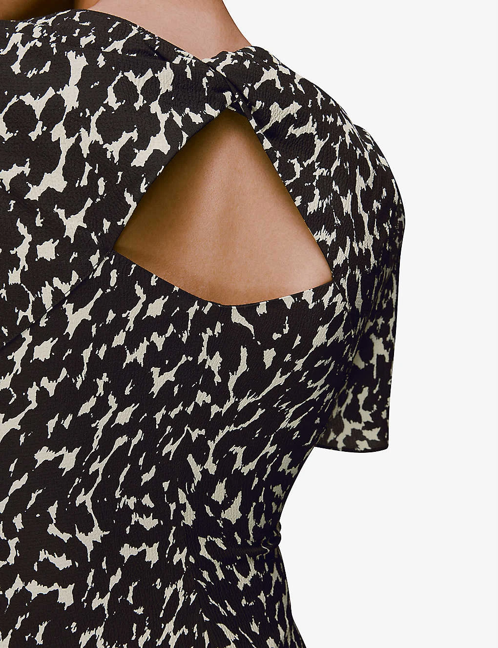 Whistles Alana Printed Recycled-polyester Midi Dress 8 Whistles Alana Printed Recycled-polyester Midi Dress - Image 6