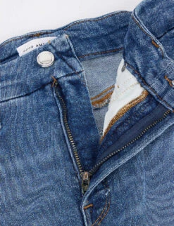 GOOD AMERICAN Good Legs Cropped Slim-leg Mid-rise Stretch-denim Jeans -Whistles Store R03939749 INDIGO149 ALT06