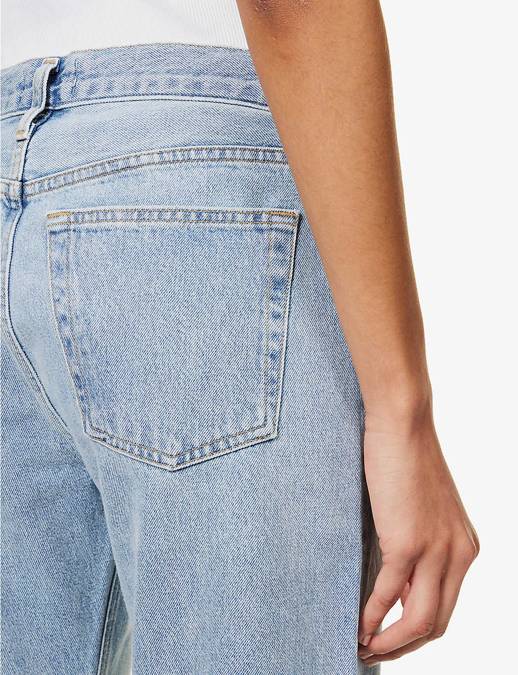 AGOLDE Wyman Straight-leg Low-rise Organic-denim Jeans 8 AGOLDE Wyman Straight-leg Low-rise Organic-denim Jeans - Image 6