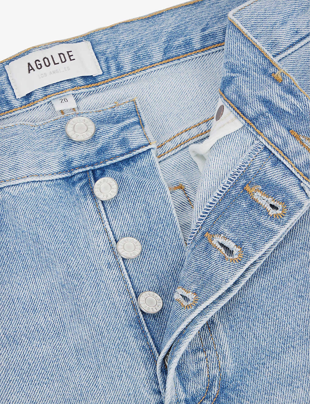 AGOLDE Wyman Straight-leg Low-rise Organic-denim Jeans 9 AGOLDE Wyman Straight-leg Low-rise Organic-denim Jeans - Image 7