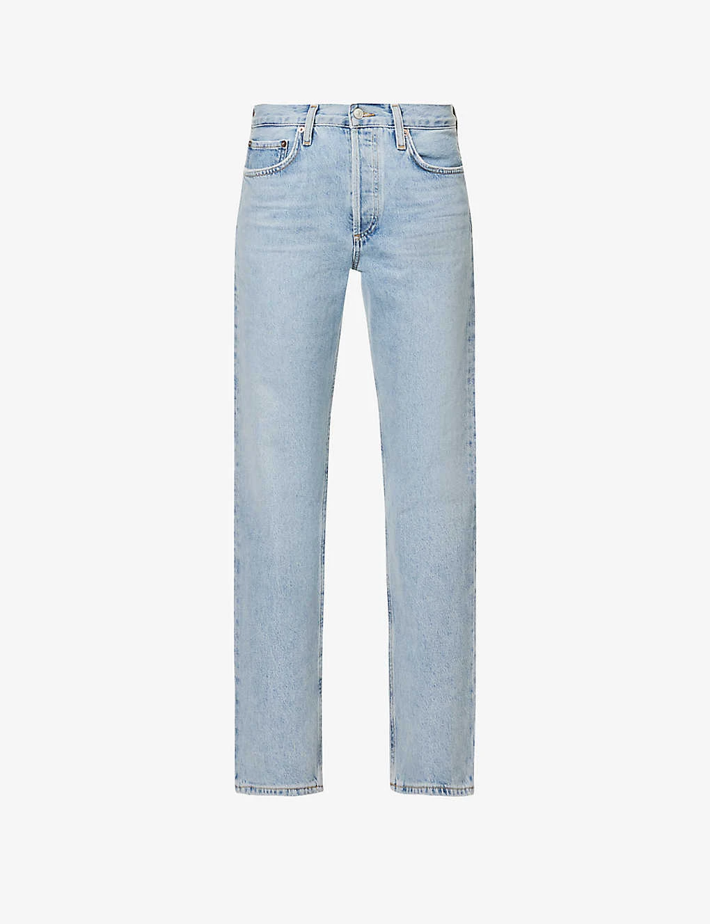 AGOLDE Wyman Straight-leg Low-rise Organic-denim Jeans 3 AGOLDE Wyman Straight-leg Low-rise Organic-denim Jeans