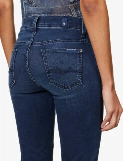 7 For All Mankind Roxanne Slim-fit Mid-rise Stretch-denim Jeans -Whistles Store R03955411 PARKAVE ALT05