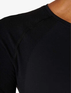 Sweaty Betty Athlete Seamless Workout Stretch-jersey Top 9 Sweaty Betty Athlete Seamless Workout Stretch-jersey Top -Whistles Store R03958949 BLACK ALT03