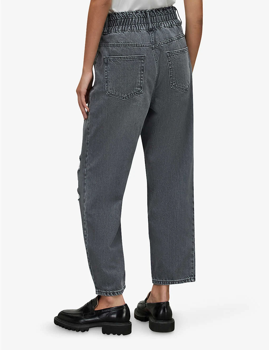AllSaints Hailey Straight-leg High-rise Organic-cotton Jeans 6 AllSaints Hailey Straight-leg High-rise Organic-cotton Jeans - Image 4