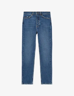 THE KOOPLES Faded Slim-fit High-rise Jeans