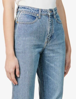 Joseph Fulham Straight-leg High-rise Jeans 12 Joseph Fulham Straight-leg High-rise Jeans -Whistles Store R03996181 INDIGOWASH ALT04
