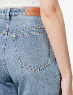 Joseph Fulham Straight-leg High-rise Jeans 13 Joseph Fulham Straight-leg High-rise Jeans -Whistles Store R03996181 INDIGOWASH ALT05