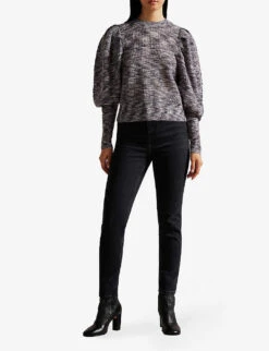 Ted Baker Poppiyy Skinny-leg High-rise Denim Jeans 7 Ted Baker Poppiyy Skinny-leg High-rise Denim Jeans -Whistles Store R04051542 BLACK ALT01