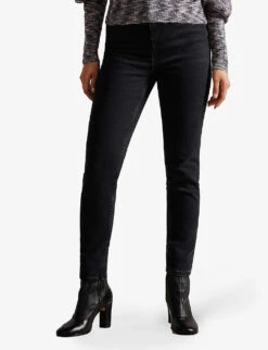 Ted Baker Poppiyy Skinny-leg High-rise Denim Jeans 8 Ted Baker Poppiyy Skinny-leg High-rise Denim Jeans -Whistles Store R04051542 BLACK ALT02