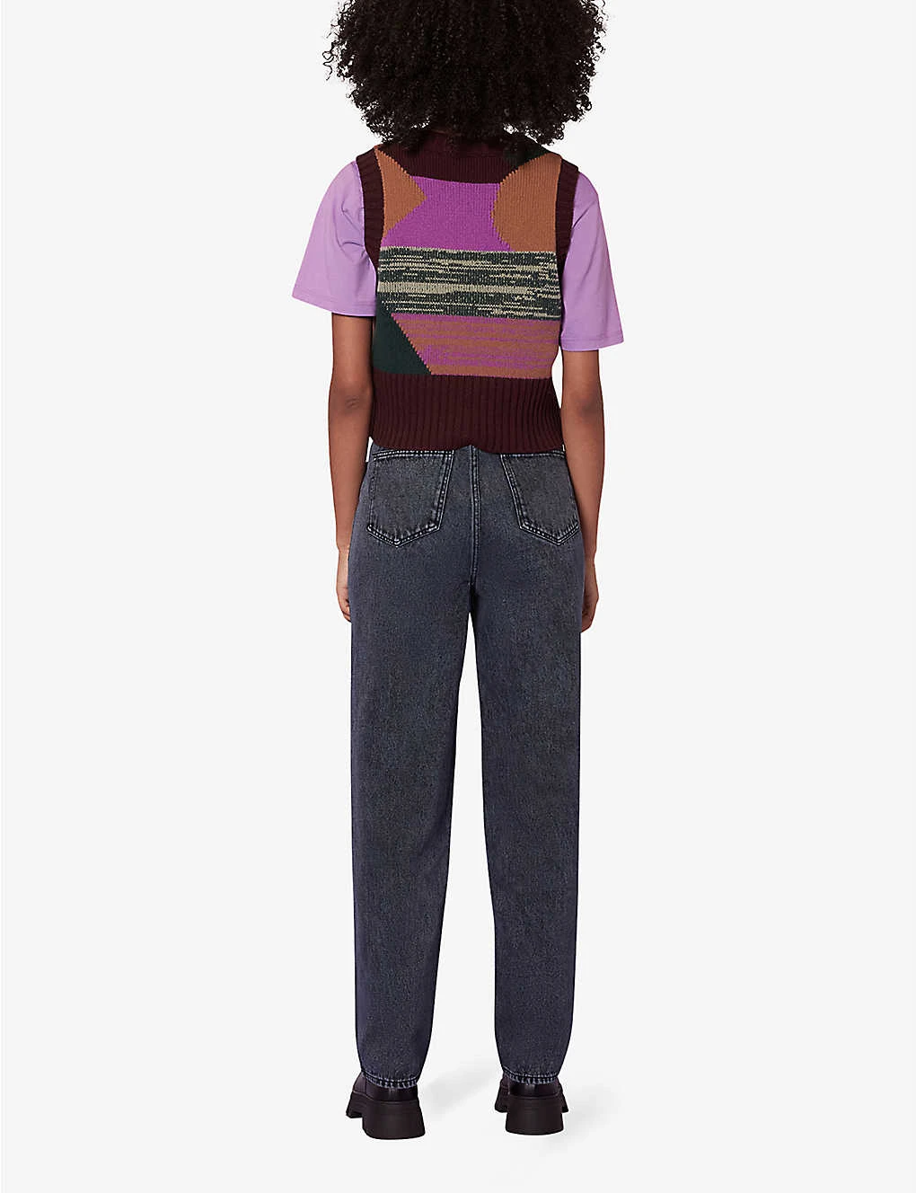 Whistles Straight-leg High-rise Acid-wash Jeans 6 Whistles Straight-leg High-rise Acid-wash Jeans - Image 4