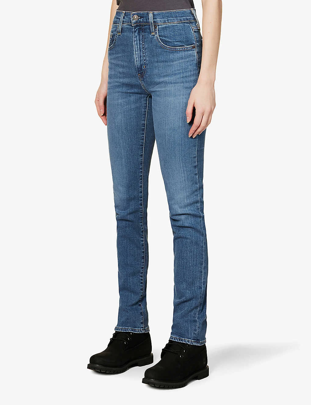 Levis 724 Straight-leg High-rise Stretch-denim Jeans 5 Levis 724 Straight-leg High-rise Stretch-denim Jeans - Image 3
