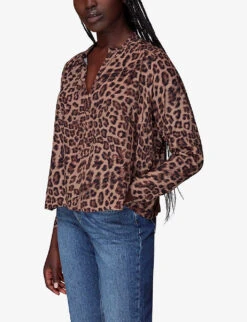 Whistles Woven Blouse -Whistles Store R04068742 MULTICOLOURED ALT02