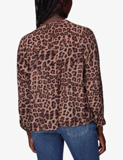 Whistles Woven Blouse -Whistles Store R04068742 MULTICOLOURED ALT03