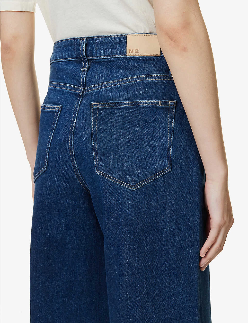Paige Harper High-rise Flared-leg Stretch-denim Jeans 9 Paige Harper High-rise Flared-leg Stretch-denim Jeans - Image 7