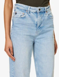 Balloon Tapered-leg Mid-rise Stretch-denim Jeans -Whistles Store R04081763 25BALBOA ALT04