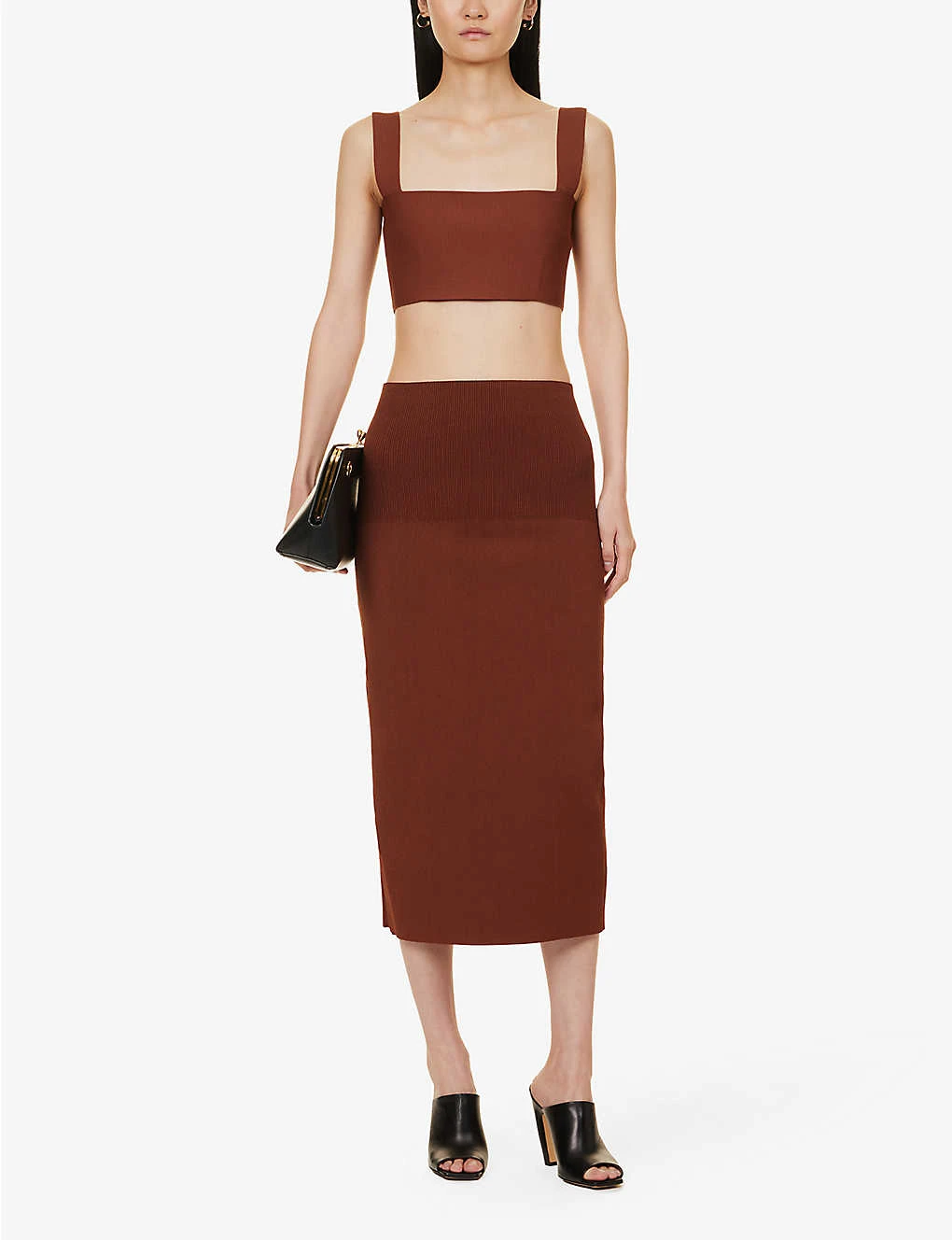 Victoria Beckham Body Slim-fit Stretch-woven Top 4 Victoria Beckham Body Slim-fit Stretch-woven Top - Image 2