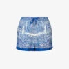 AllSaints Aleida Rafaela Paisley-print Woven Shorts