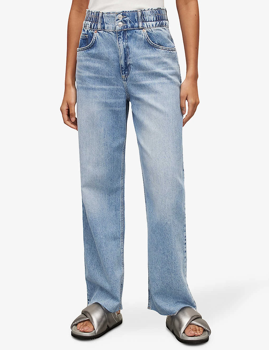 AllSaints Hailey Wide-leg High-rise Jeans 5 AllSaints Hailey Wide-leg High-rise Jeans - Image 3