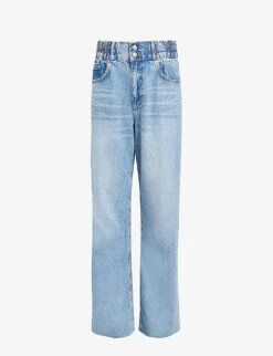AllSaints Hailey Wide-leg High-rise Jeans