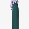By Malina Anya One Shoulder Maxi Dress -Whistles Store R04087796 WINTERFLORALLILAC M