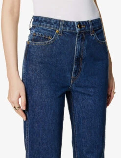 Abigail Straight-leg Mid-rise Denim Jeans -Whistles Store R04089913 MONTGOMERY ALT04