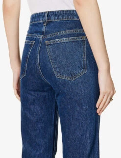 Abigail Straight-leg Mid-rise Denim Jeans -Whistles Store R04089913 MONTGOMERY ALT05