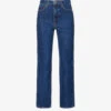 Abigail Straight-leg Mid-rise Denim Jeans -Whistles Store R04089913 MONTGOMERY M