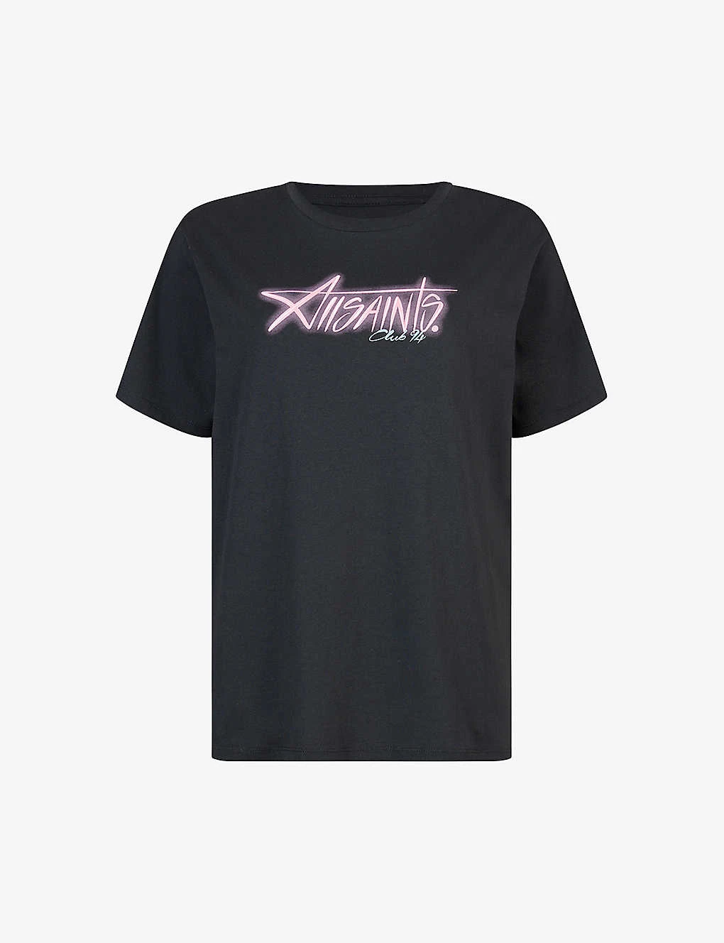 AllSaints Vivia Grace Logo Organic Cotton T-shirt 3 AllSaints Vivia Grace Logo Organic Cotton T-shirt