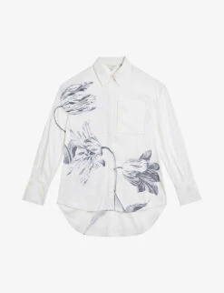 Ted Baker Floral-print Woven Shirt