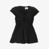TOVE Olivia Peplum-hem Organic-cotton Top -Whistles Store R04096564 BLACK M