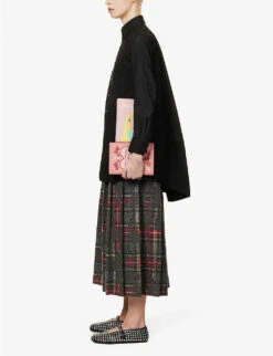 Classic Piqué-texture Cotton Shirt -Whistles Store R04099428 BLACK ALT01