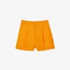 Sandro Benjamin High-rise Woven Shorts 2 Sandro Benjamin High-rise Woven Shorts -Whistles Store R04102437 JAUNESORANGES M