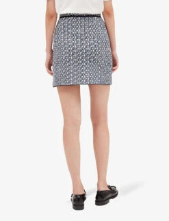 CLAUDIE PIERLOT Macbis Logo Knitted Skirt -Whistles Store R04103314 DIVERS ALT03