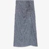 CLAUDIE PIERLOT Sabincube Gathered-detail Woven Skirt