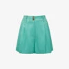 Reiss Ember Tailored High-rise Woven Shorts -Whistles Store R04103872 GREEN M