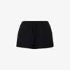 Moretti Mid-rise Cotton Shorts 1 Moretti Mid-rise Cotton Shorts -Whistles Store R04104259 BLACK M